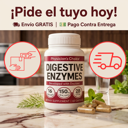 ENZYME DIGESTIVES - Bienestar Digestivo